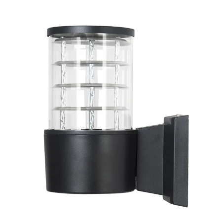 Светильник садово-парковый Feron.ONE DH0801-P, на стену вверх, E27 230V, черный пластик