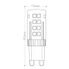 Лампа светодиодная Feron LB-432 G9 5W 4000K
