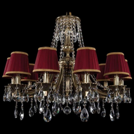 Люстра Bohemia Ivele Crystal 1771/10/220/A/GB/SH8B Серия 1771