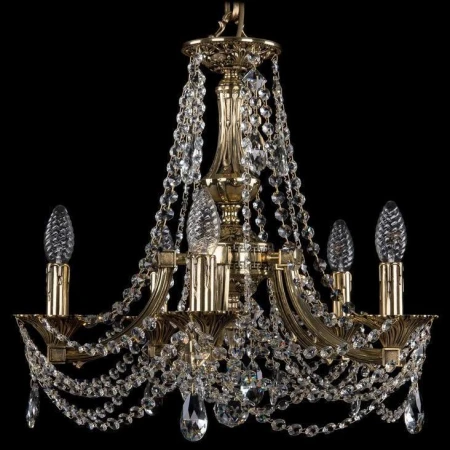 Люстра Bohemia Ivele Crystal 1771/5/150/C/GB Серия 1771