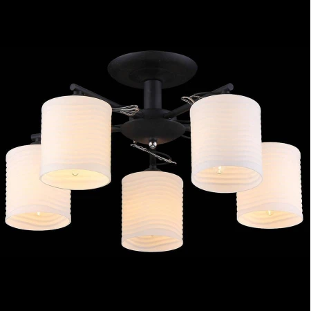 Люстра Natali Kovaltseva 11476/5C DARK CHROME 11476