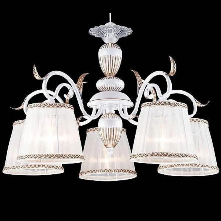 Люстра Natali Kovaltseva 11389/5C WHITE GOLD IRIS