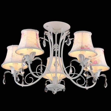 Люстра Natali Kovaltseva 75000-5C WHITE COMO