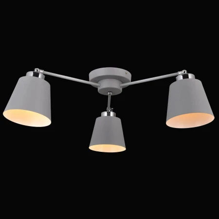 Люстра Natali Kovaltseva SIMPLY 75099/3C STAIN GRAY SIMPLY