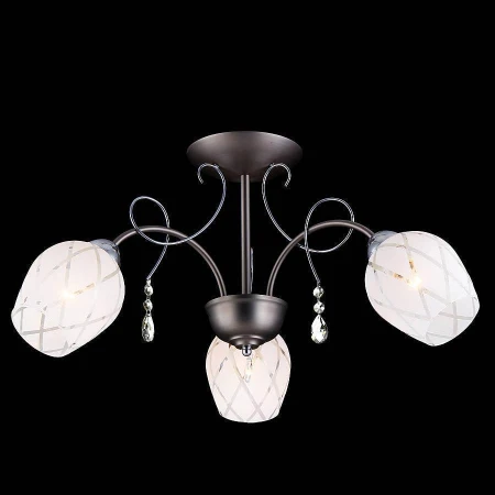 Люстра Natali Kovaltseva 11447/3C NICKEL, CHROME 11447