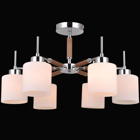 Люстра Natali Kovaltseva 75050/6C CHROME Fatura