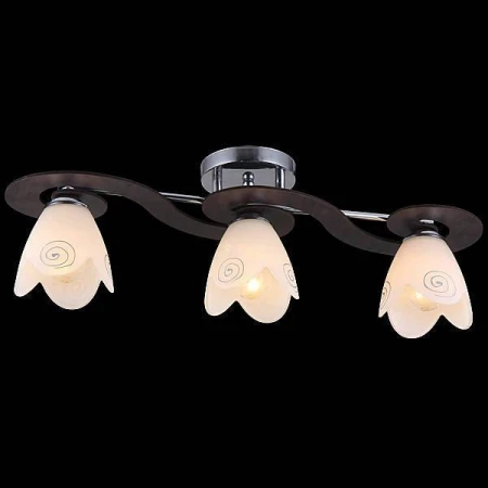 Светильник Natali Kovaltseva 11471/3C CHROME, WENGE