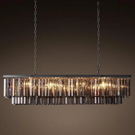 Светильник BLS 30336 1920s Odeon Glass Fringe Chandelier
