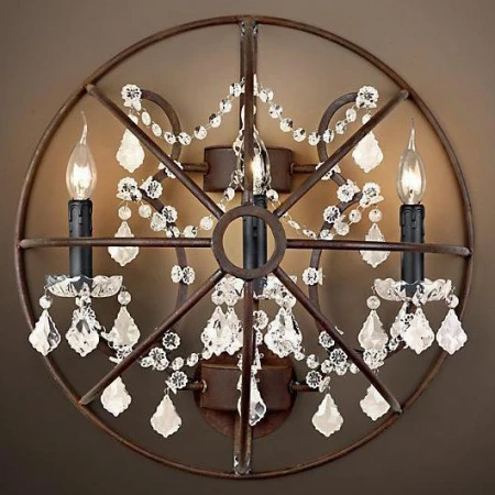 Бра BLS 30042 Foucault s orb crystal