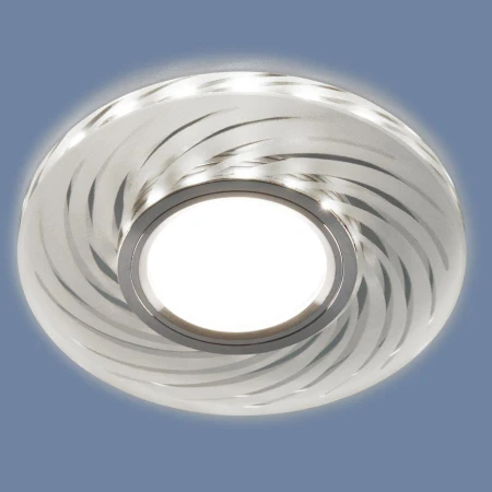 Точечный светильник Elektrostandard 2249 MR16 SL/WH зеркальный/белый