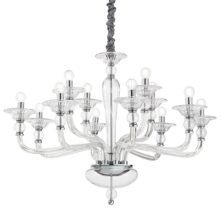 Люстра Ideal Lux DANIELI SP12 TRASPARENTE