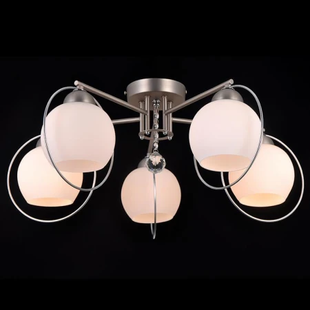 Люстра Natali Kovaltseva SPHERE II 81051-5C SATIN NICKEL