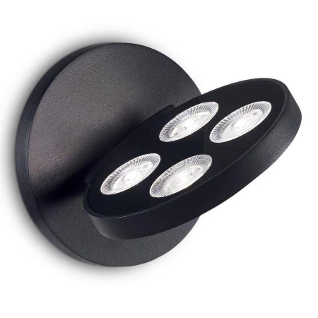 Бра Ideal Lux GARAGE AP4 ROUND NERO