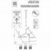 Подвесная люстра Lightstar Struttura 742063