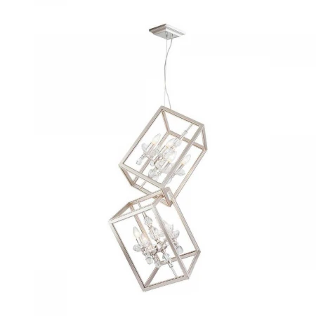 Подвесная люстра Lucia Tucci Inessa 3850.8 Silver