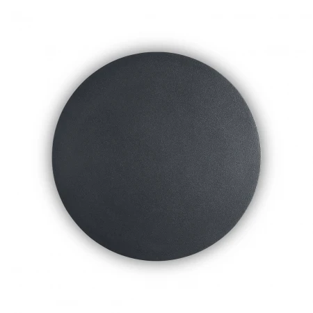 Настенно-потолочный светодиодный светильник Ideal Lux Cover Ap D15 Round Nero