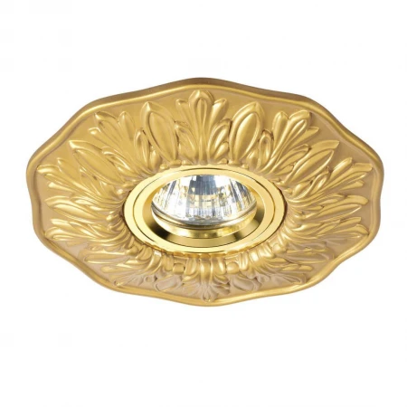 Встраиваемый светильник Ideal Lux Polka FI1 Ottone