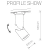 Трековый светодиодный светильник Nowodvorski Profile Show 9423 Трековый светодиодный светильник Nowodvorski Profile Show 9423