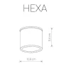 Уличный светильник Nowodvorski Hexa 9564