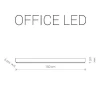 Настенный светодиодный светильник Nowodvorski Office Led 9360